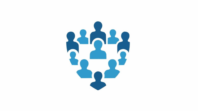 Group of people icon teamwork.