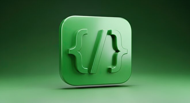 Green WordPress logo on modern green background