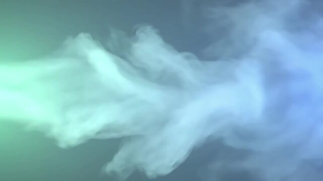 Abstract Luminous Mist Emphasize the glowing, amorphous nature of the mist as an abstract visual element, providing subtle light and texture.