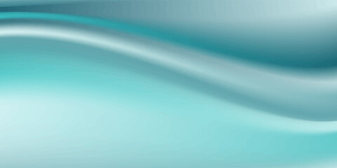 Fototapeta premium Smooth blue abstract wave background featuring a digital gradient design with flowing curves and fractal motion energy textures for a modern wallpaper backdrop