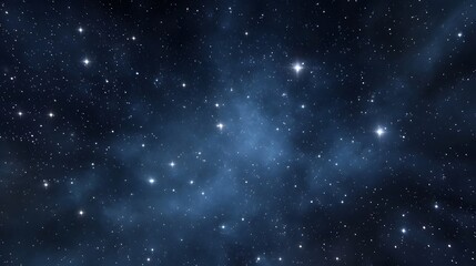 Obraz premium A deep space vista showcasing countless stars and swirling nebulae against a dark infinite canvas