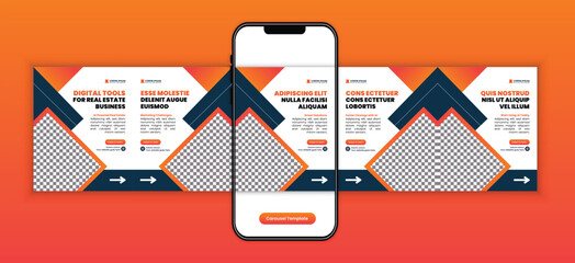 AI Tools for Real Estate Agents Carousel Template, Property Marketing Automation Social Media Post Design for Realtors Business Promotion