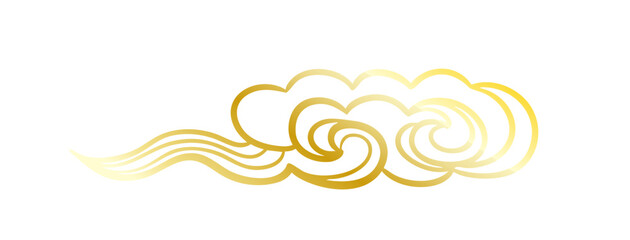 Traditional Chinese auspicious cloud pattern