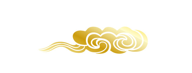 Traditional Chinese auspicious cloud pattern