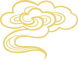 Traditional Chinese auspicious cloud pattern