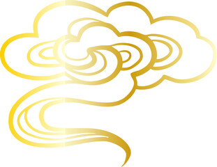 Traditional Chinese auspicious cloud pattern