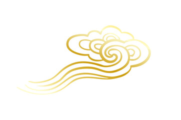 Traditional Chinese auspicious cloud pattern