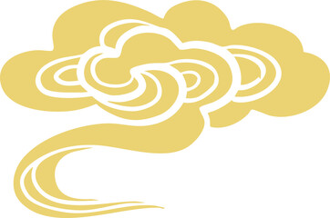 Traditional Chinese auspicious cloud pattern