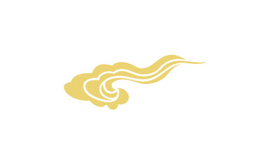 Traditional Chinese auspicious cloud pattern