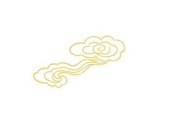Traditional Chinese auspicious cloud pattern