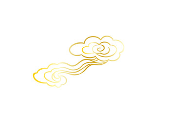 Traditional Chinese auspicious cloud pattern