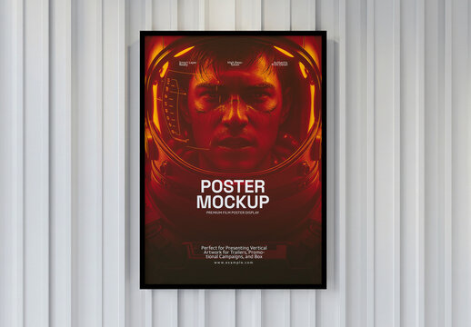 Cinematic Movie Poster Mockup
