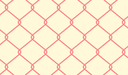 Fototapeta premium Seamless wire Geometric Lattice Pattern – Minimal Abstract Line Background