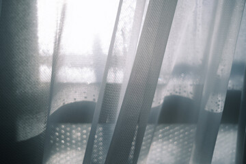 レースのカーテン