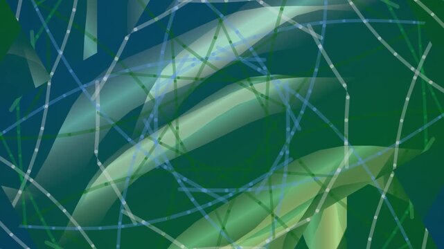 Fish Caught in Fishing Net Underwater Scene.