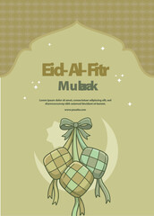 Ramadan Mubarak Event Poster Layout
