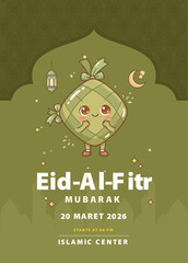 Ramadan Mubarak Event Poster Layout