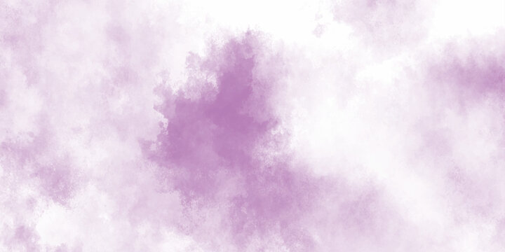 Abstract light purple and white background. Old paper texture. Monochrome texture painted on canvas. Smoke watercolor vintage background.