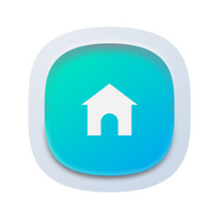 Fototapeta premium Admin Dashboard Navigation Icon – Home Symbol 