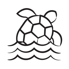 Fototapeta premium Sea turtle