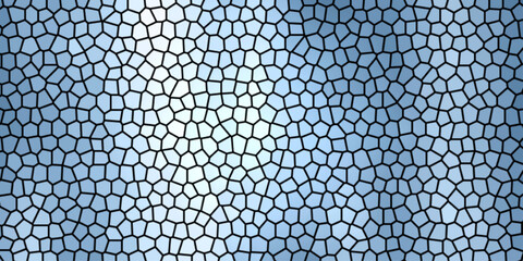 Seamless blue binary code pattern on a metallic grid mesh background with a black steel wire net texture and vector illustration design © BIBI