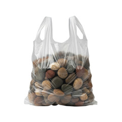 Bag of Smooth Colorful River Stones and Pebbles