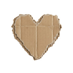 Torn Heart Shape Cardboard Cutout