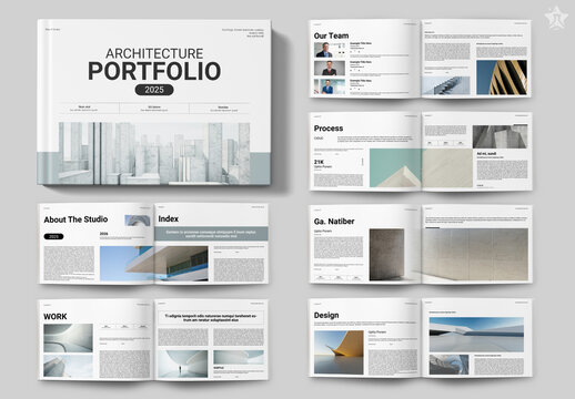 Architecture Portfolio Landscape Template