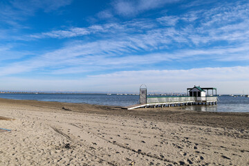Spa of The Nuns on Villananitos beach in San Pedro del Pinatar, Murcia