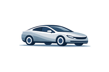 Obraz premium Modern Car Illustration - Clean Design