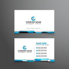 Corporate business visiting card design