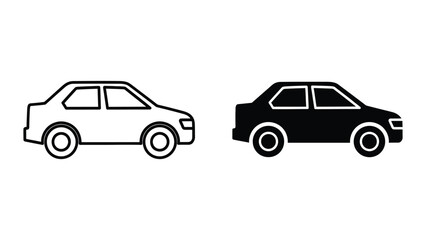 Fototapeta premium Two cars side by side