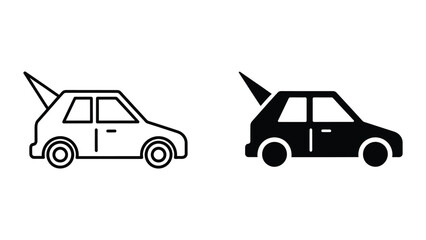Simple car vector illustration © Jahidul