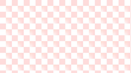 春色のピンクの市松模様の背景