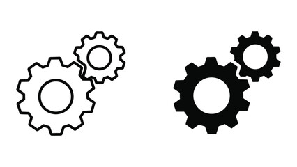 Obraz premium Interconnected gears symbolizing collaboration and machinery