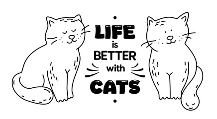 Life is better with cats