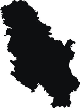 Accurate Real-World Map Silhouette of Serbia

Precise silhouette map of Serbia with detailed borders. Editable EPS vector illustration ideal for Balkan geography and European political maps.
