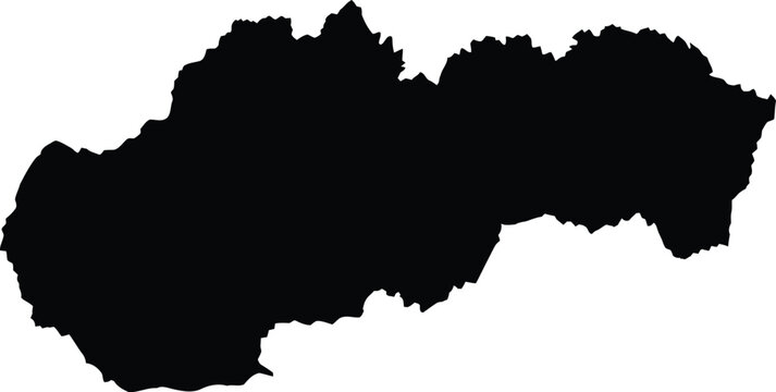 Accurate Real-World Map Silhouette of Slovakia

Precise silhouette map of Slovakia with accurate national borders. Editable EPS vector suitable for European geography and infographic design.