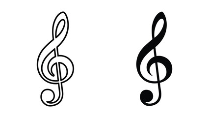 Treble Clef Symbols © Jahidul