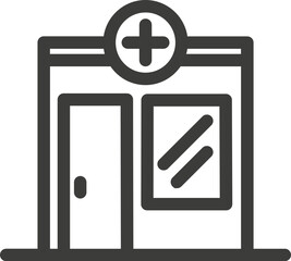 Obraz premium Animated Return Policy Lineal Icon Style, Pharmacy Outline Icon Personal injury law icon lineal illustration concept with icon of malpractice, empathy, accidents, medical reports, compensation, lawyer