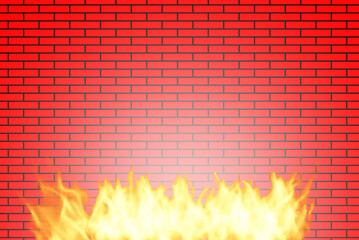 fire and flames