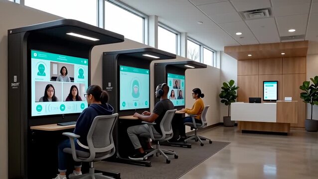 Modern Learning Environment with Students Engaged in Online Classrooms