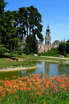 Festetics Palace, a Baroque palace located in the town of Keszthely, Hungary