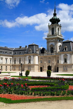 Festetics Palace, a Baroque palace located in the town of Keszthely, Hungary