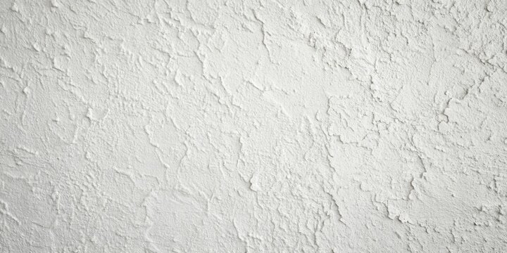 Textured white plaster wall with a subtle crack pattern and faint shadows