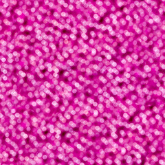 Abstract circular pink bokeh background. Seamless square texture.