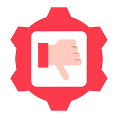 Obraz premium Dislike Icon