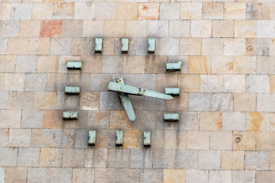 Old clock in Skopje stopped working at the time of the earthquake in 1963
