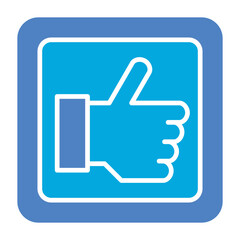 Obraz premium Like Icon