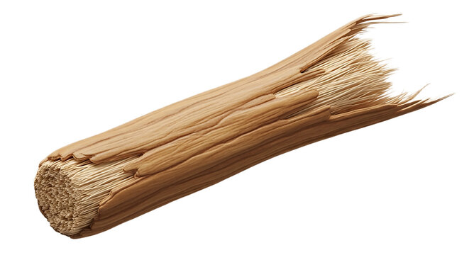 Single peeled Miswak stick natural tooth brush